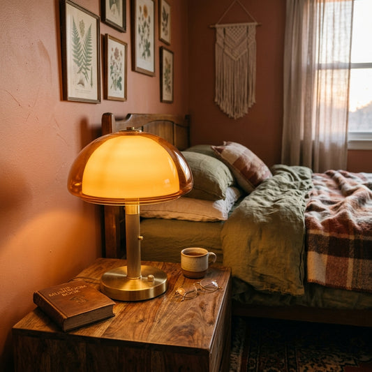 Retro Mushroom Table Lamp