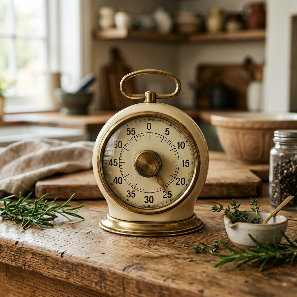 Vintage Mechanical Kitchen Timer