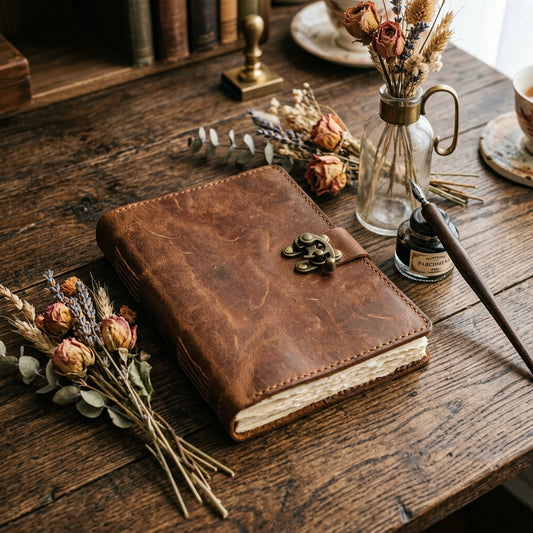 Handcrafted Vintage Leather Journal